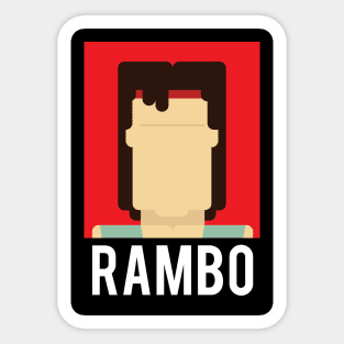 Rambo Sticker